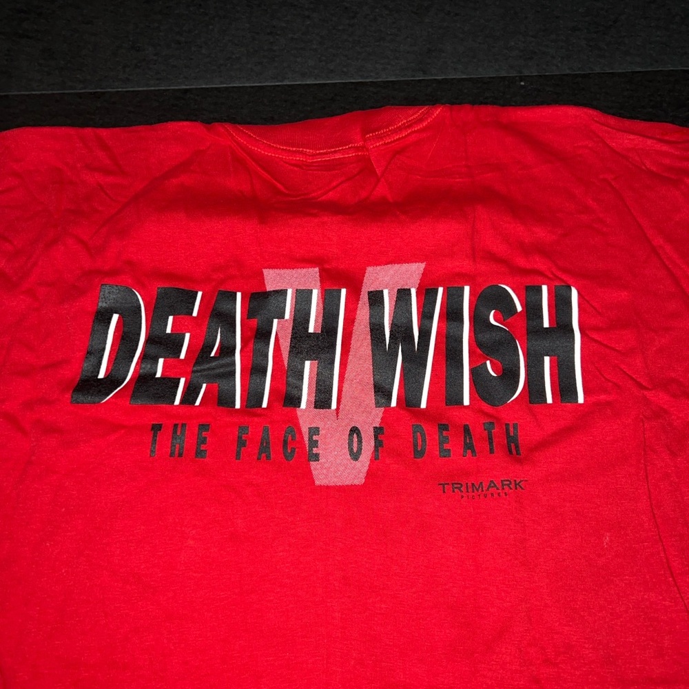 Vintage 1994 - Death Wish V  The Face Of Death Is Movie Promo T Shirt - …